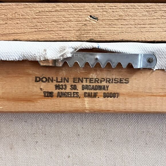 Vintage Still Life Oil Painting Signed "Cocker" - Books, Sheet Music, Apple - Picture 5 of 9